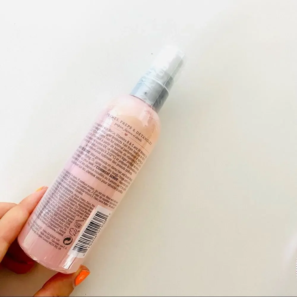 NEW DRYBAR Prep Rally Prime & Prep Detangler Noir Hair Heat Protect